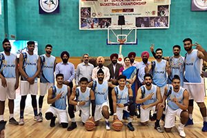 Punjab Basketball Team won Gold Medal in 69th Senior National Basketball Championship at Bhavnagar 2019